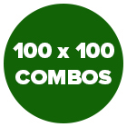 100 x 100 cm Combos