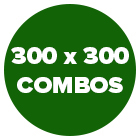 300 x 300 cm Combos