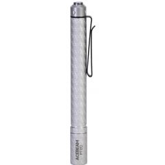 Acebeam PT20 Portable 2 AAA 500 Lumen EDC Silver Penlight