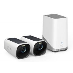 Eufy S330 Security Camera Kit - White, 4k