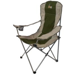 Afritrail Oryx Deluxe Folding Armchair - 120kg, Green