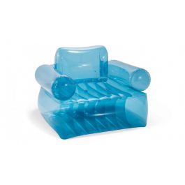 Intex Inflatable Armchair - Transparent Blue