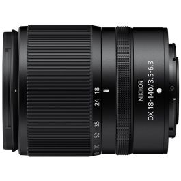 Nikon NIKKOR Z DX 18-140mm f/3.5-6.3 VR Wide Angle Lens - 315g, Black