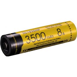 NiteCore 18650 High Drain 8A Rechargeable Battery - 3500mAh