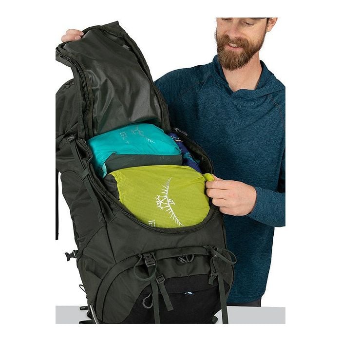 Osprey Kestrel 58 Backpack Medium Large Black