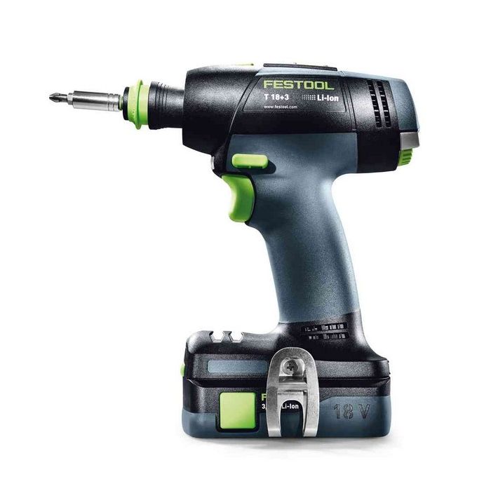 Festool T18 3 Lithium 3 1 Compact Cordless Drill