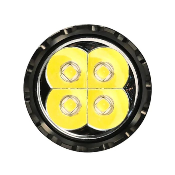 Acebeam E75 High-performance Flashlight - 6500K, Black, 4500 Lumens