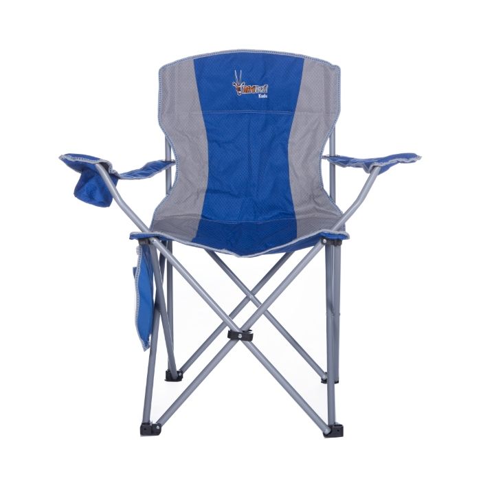 Afritrail Kudu Padded Folding Chair 120 kg Blue