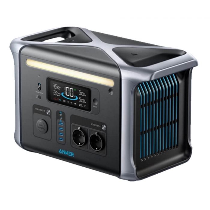 Anker PowerHouse Portable Power Station - 1299Wh, Black