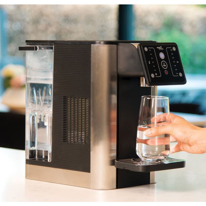 Aqua Optima Aurora Hot & Chill Water Dispenser - 3.8L, Black