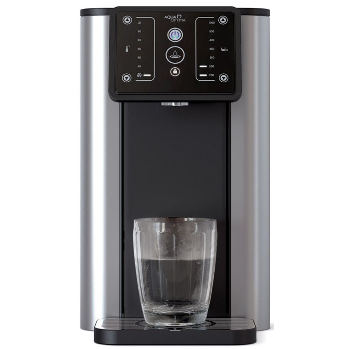 Aqua Optima Aurora Hot & Chill Water Dispenser - 3.8L, Black