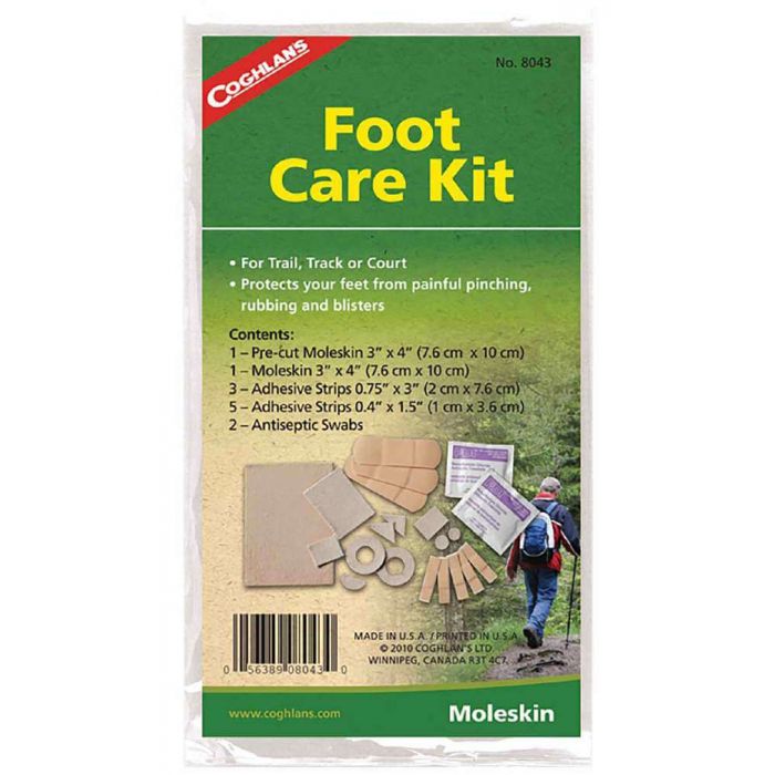 Hiking foot care sales kit