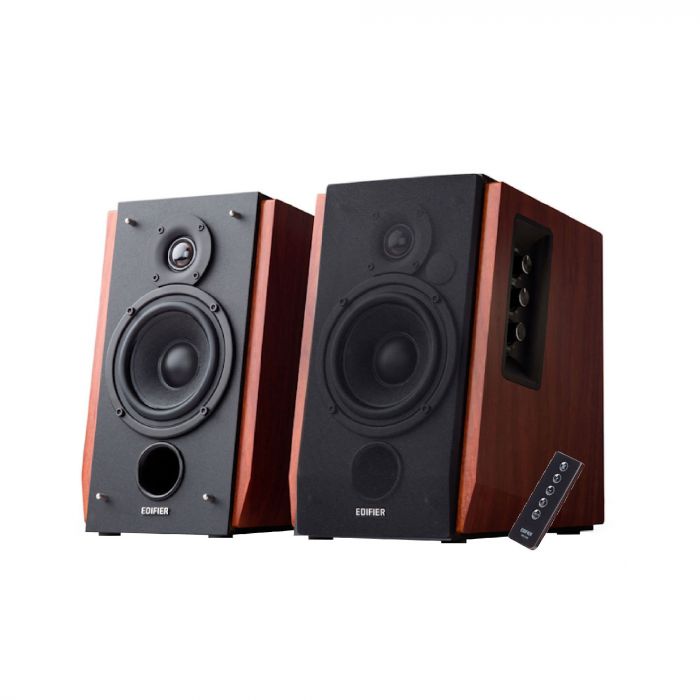Edifier R1700BT Active Bookshelf Multimedia Speaker - Brown