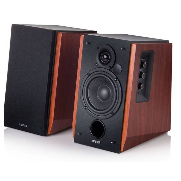 Edifier R1700BT Active Bookshelf Multimedia Speaker Brown
