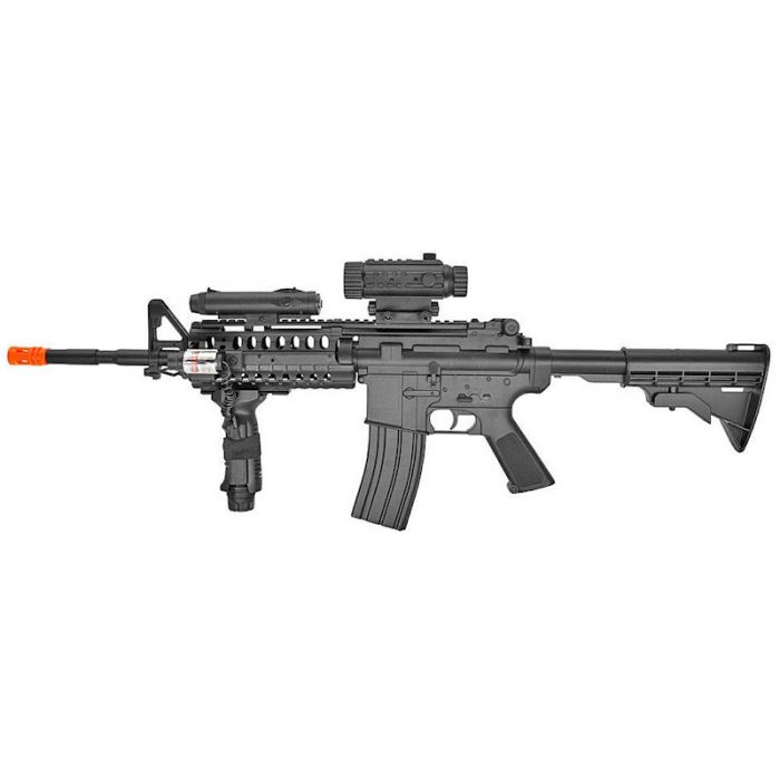 Firepower F4-d M4 Full Auto Electric Airsoft Rifle Firepower F4-D M4 Full Auto AEG Airsoft Rifle - 500 BB Rounds