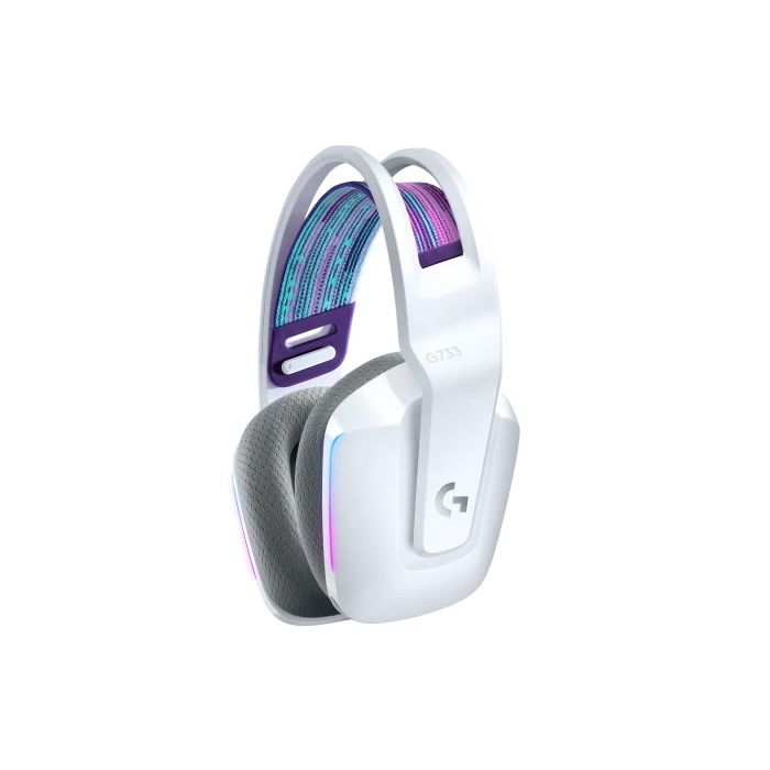 Logitech G733 Lightspeed Wireless RGB Gaming Headset - Off White