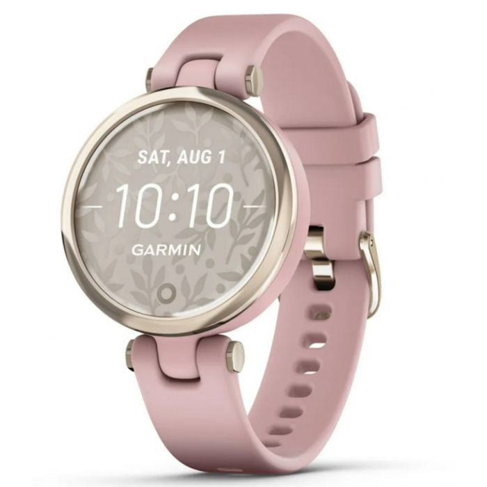 Garmin Lily Sport Edition Smart Watch Cream Gold Bezel