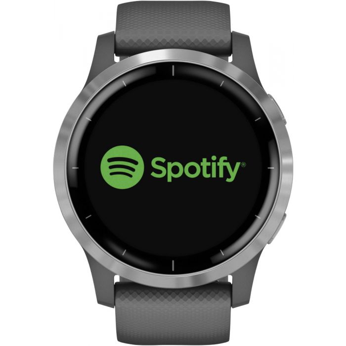 Garmin vivoactive 4 sport watch shadow gray with stainless cheap