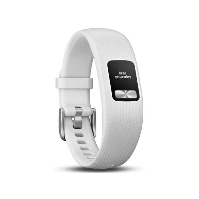 Garmin Vivofit 4 Fitness Watch S M White