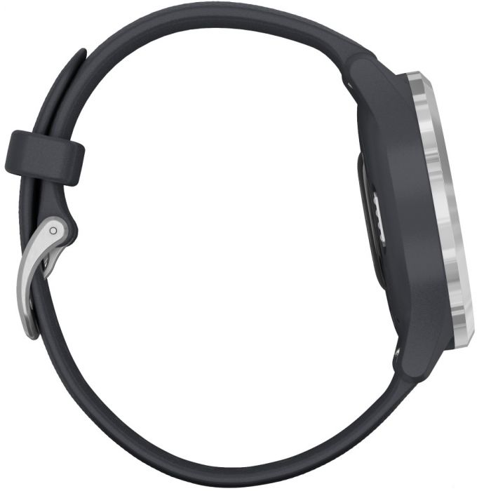Garmin Vivomove 3S Hybrid Smartwatch Granite Blue Silver