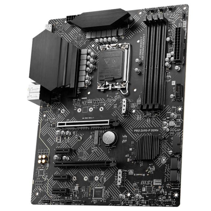 MSI PRO Z690-P-DDR4 LGA1700 ATX Gaming Motherboard - Black