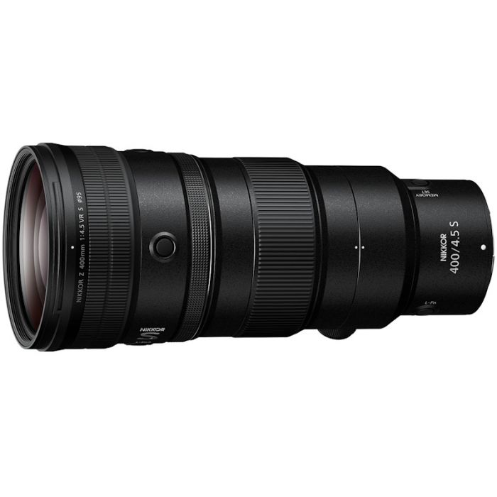 Nikon NIKKOR Z 400mm f/4.5 VR S Telephoto Lens - 1245g, Black