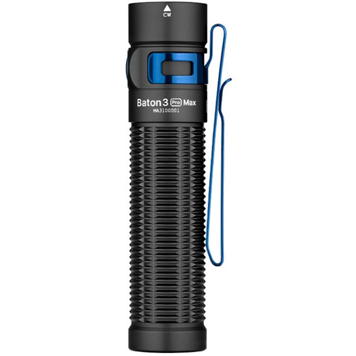 Olight Baton 3 Pro Max Rechargeable Flashlight - 145m, 2500 lumens