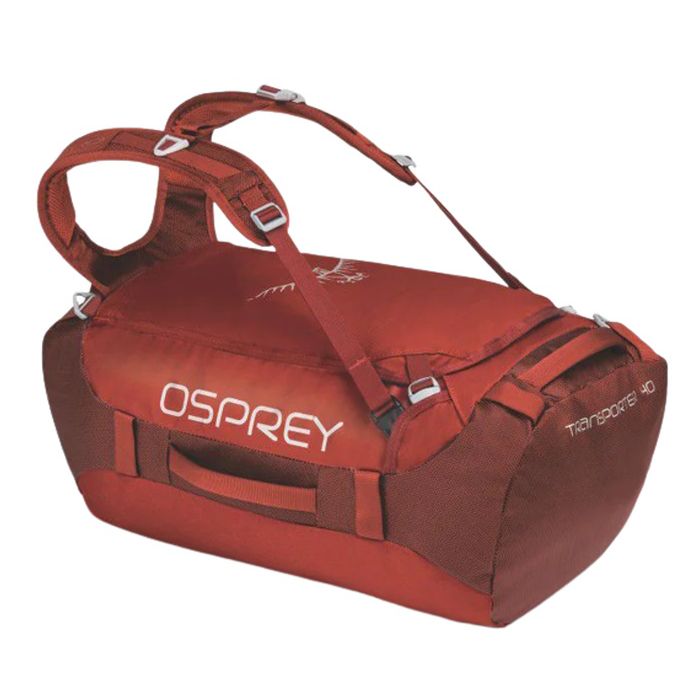 Osprey Transporter 40 Duffel Bag Ruffian Red
