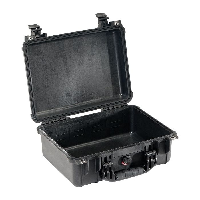 Pelican 1450 セキュリティケース ブラック Pelican 1450 Protector Case With Foam - Black
