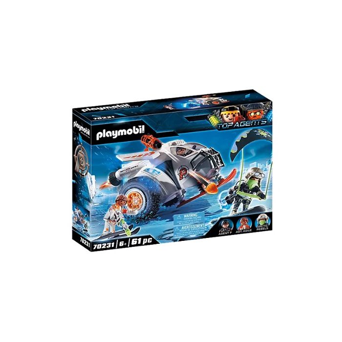 Playmobil Spy Team Snow Glider Play Set