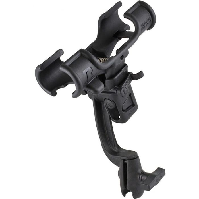 RAM Tube Fishing Rod Holder with Revolution Ratchet and Socket Arm (RAM-301-RBNBU) (sku 54967) main image 1