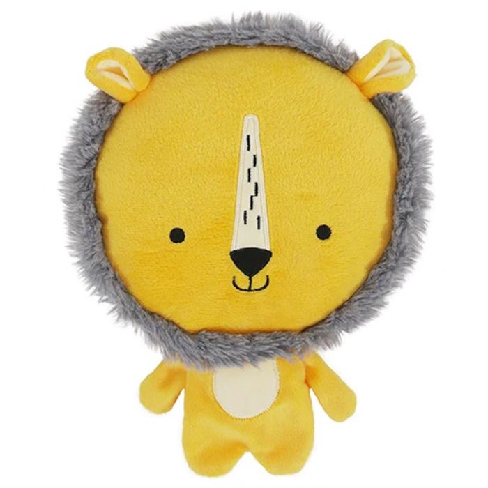Rosewood Chubleez Leo Lion Dog Toy Yellow