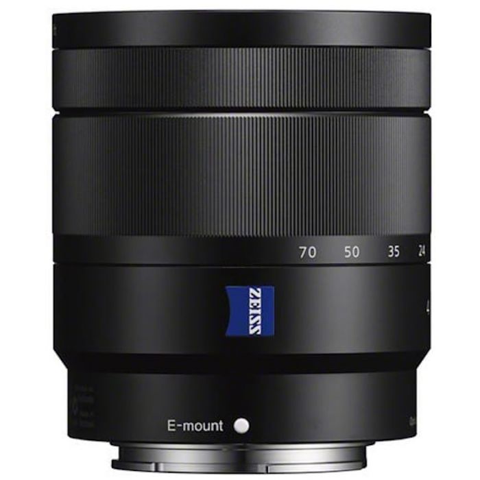 Sony Vario-Tessar T E 16-70mm f/4 ZA OSS Lens - 308g, Black