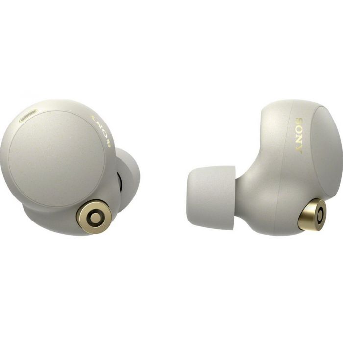 Sony WF-1000XM4 Wireless Noise Cancelling Earphones - Silver