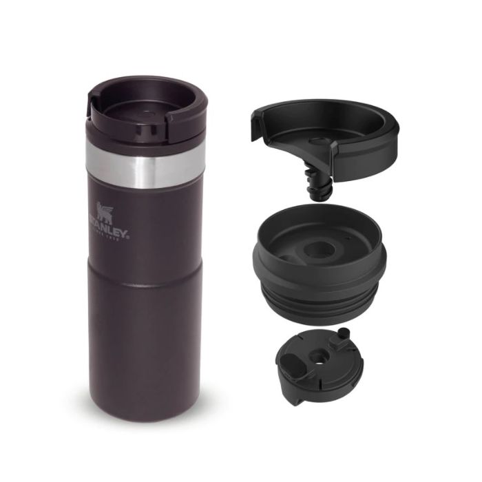 Stanley Classic Never Leak Travel Mug - 12oz / 0.35L, Matte Black