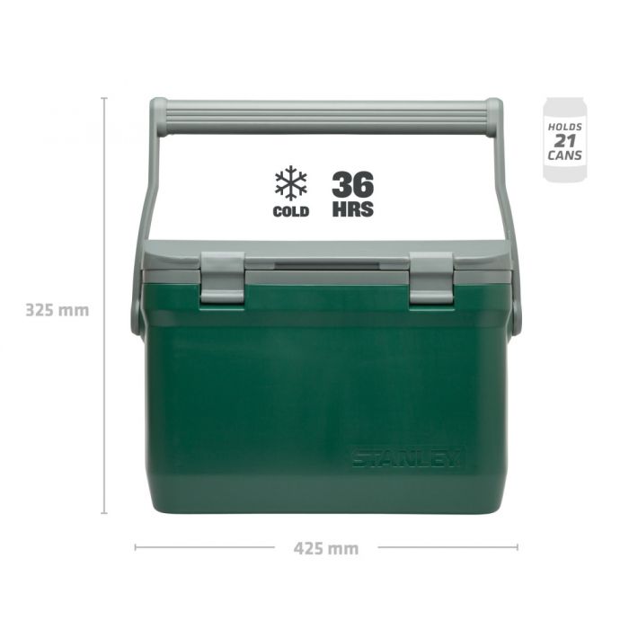 Stanley Adventure Easy Carry Outdoor Cooler - 15.1L, Green