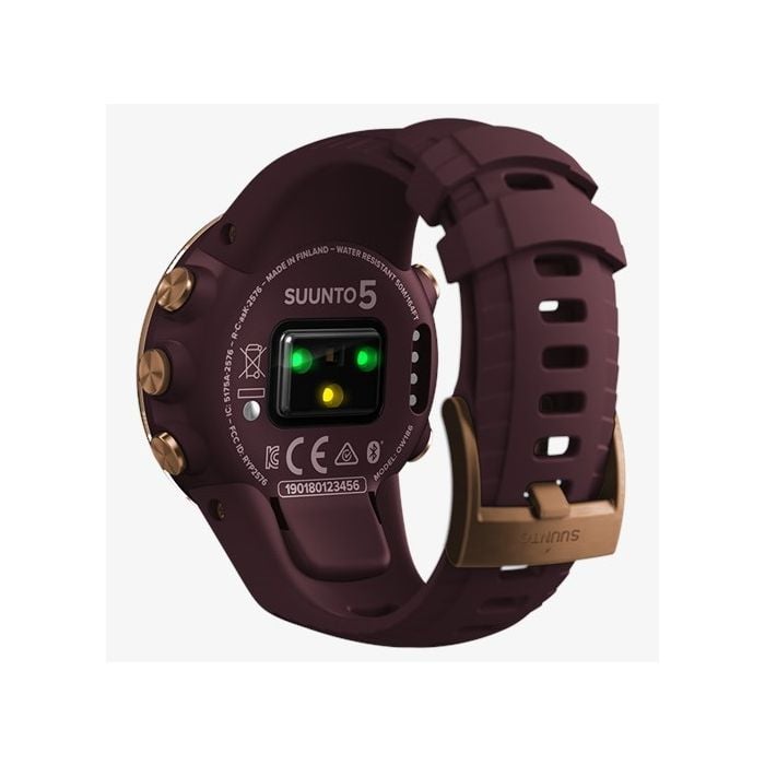Suunto 5 burgundy copper top