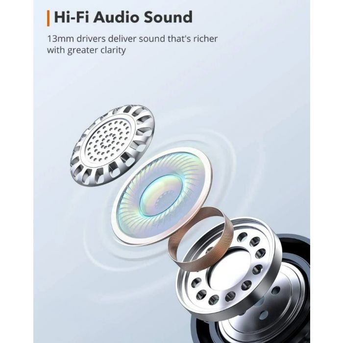 Taotronics soundliberty 92 microphone top