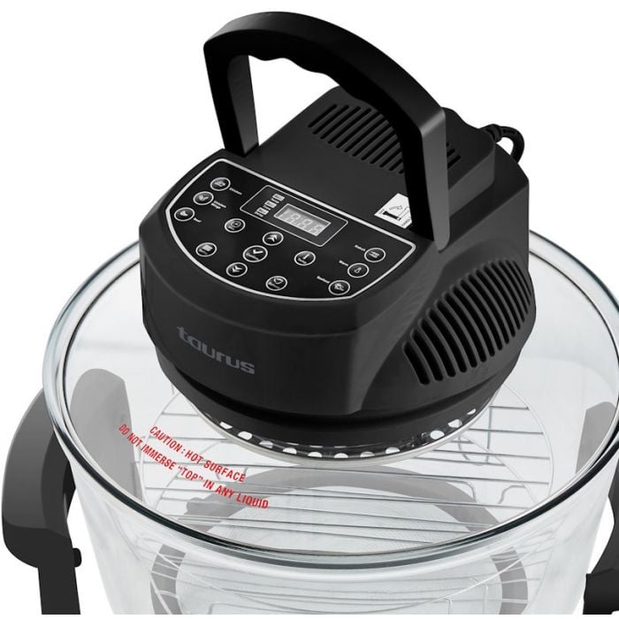 Taurus Turbo Cuina Digital Glass Convection Air Fryer 12L 1400W