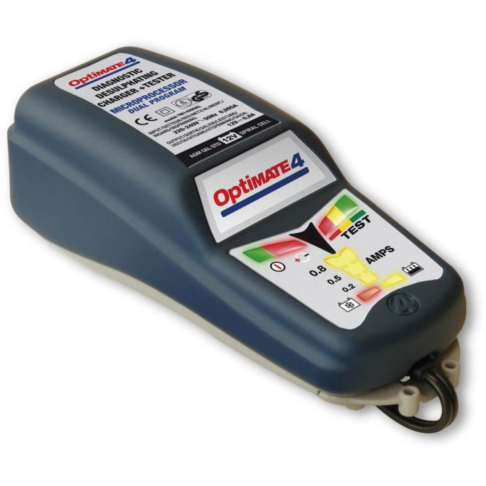 TecMate OptiMate 4 - Dual Program Battery Charger