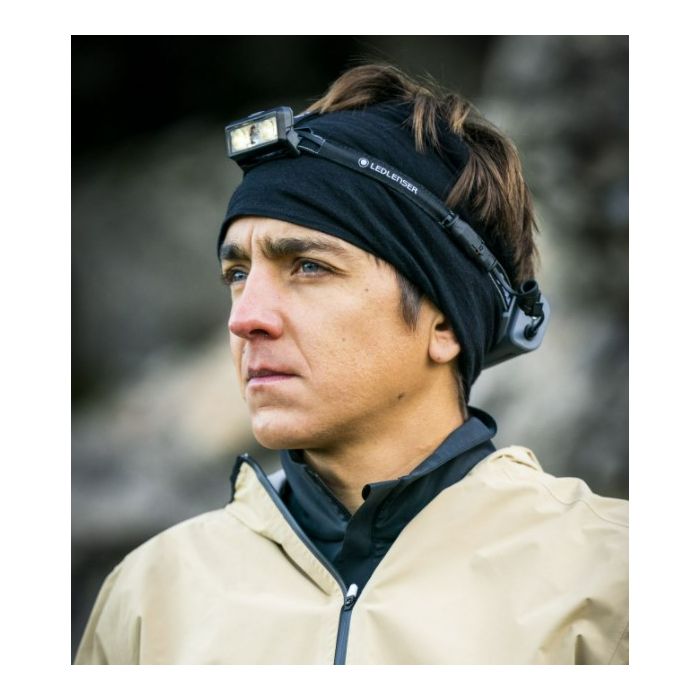 LED Lenser NEO9R Head Lamp - Black/Grey