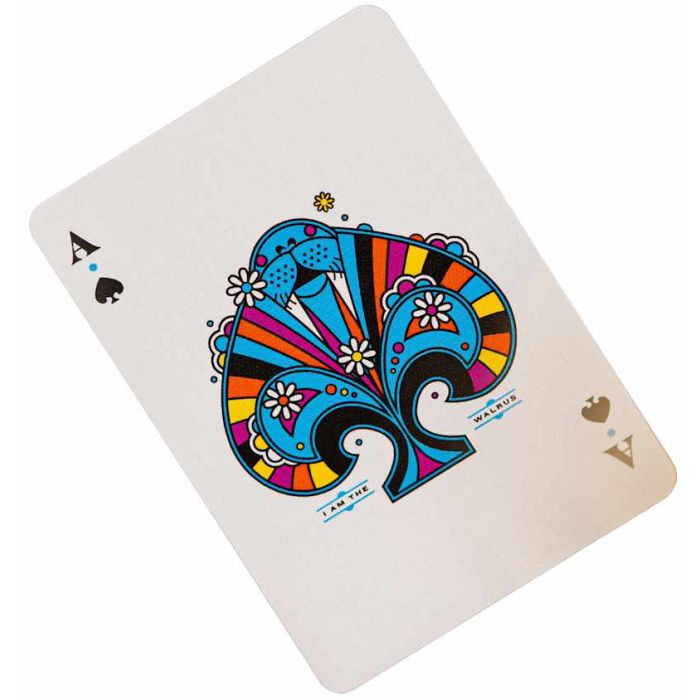 Theory 11 The Beatles Playing Cards - Green