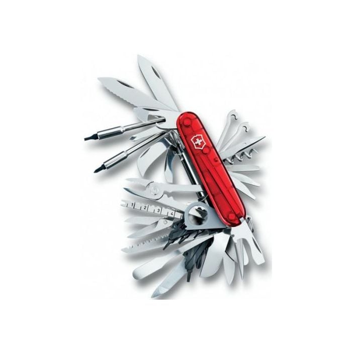 Victorinox Swiss Champ Xlt Multi Tool Transparent Red 91mm