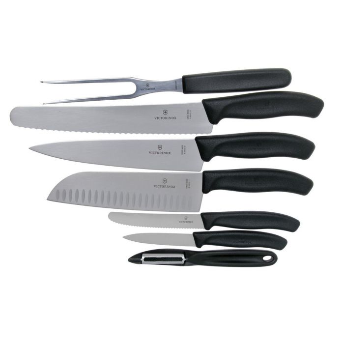 Victorinox Swiss Classic Kitchen Set Black 7pc