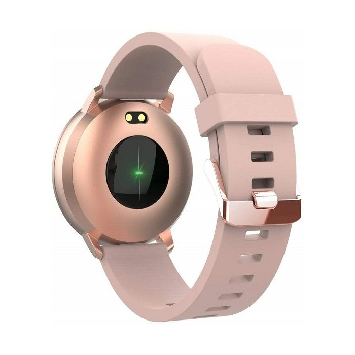 Volkano Active Tech Trend Series Watch with Heart Rate Monitor Rose Gold