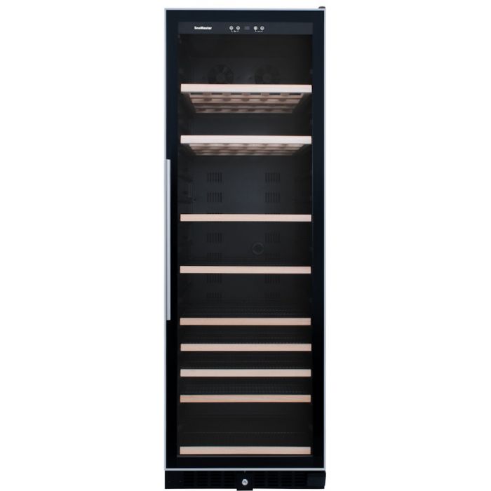 SnoMaster VT-155BEV Upright Beverage Cooler - 408L, Black