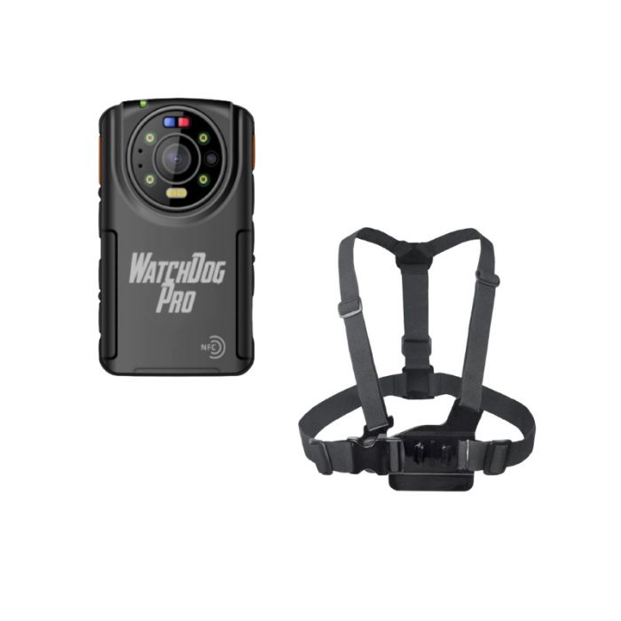 Watchdog Pro Body Worn Camera With Harness 1080p 64GB