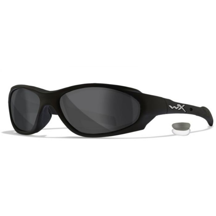 Wiley X Xl 1 Advanced Sunglasses Grey Clear Lens Matte Black Frame