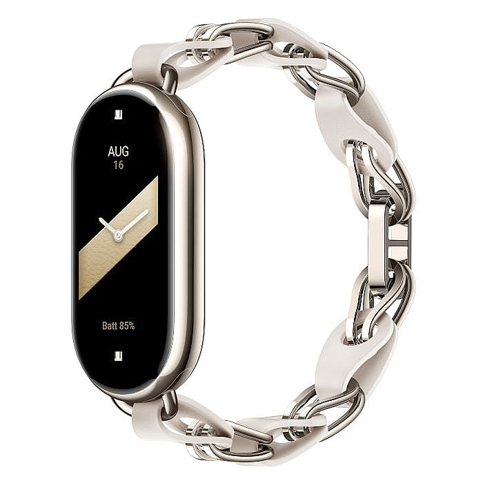 プラネタリーハンドチャイム　8本+マレット Xiaomi Smart Band 8 Chain Strap - White