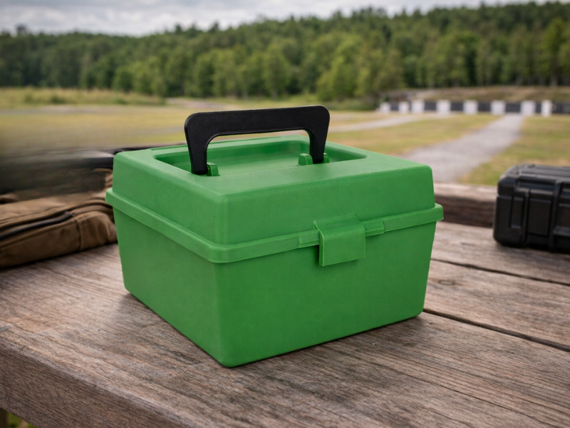 Tsunami Hard Ammo Case Green